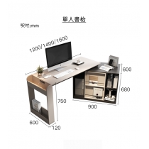 北歐 轉角 單人雙人 書枱 電腦枱120/140/160cm (IS8600)