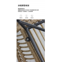 戶外傢私 休閒庭院 藤編 餐枱椅組合 140/55cm (IS8609)