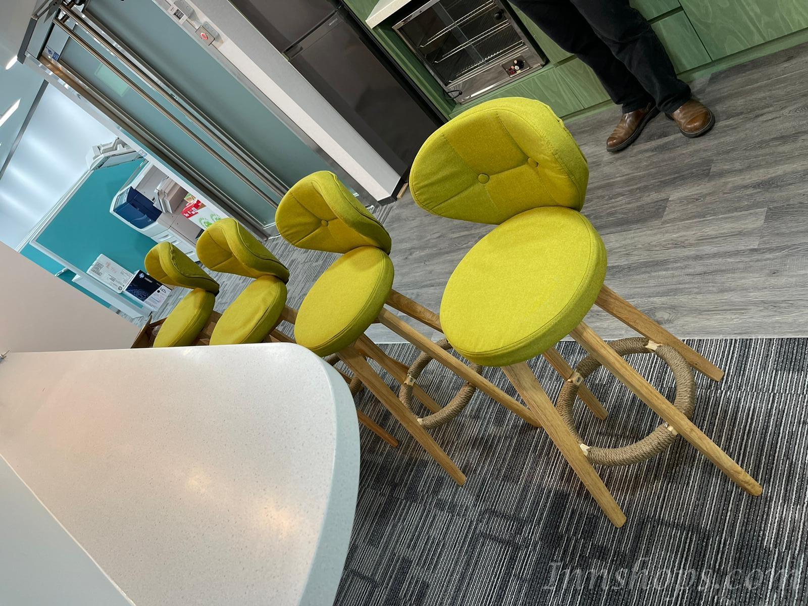 北歐 BAR CHAIR 木架款可旋轉 (IS4748)