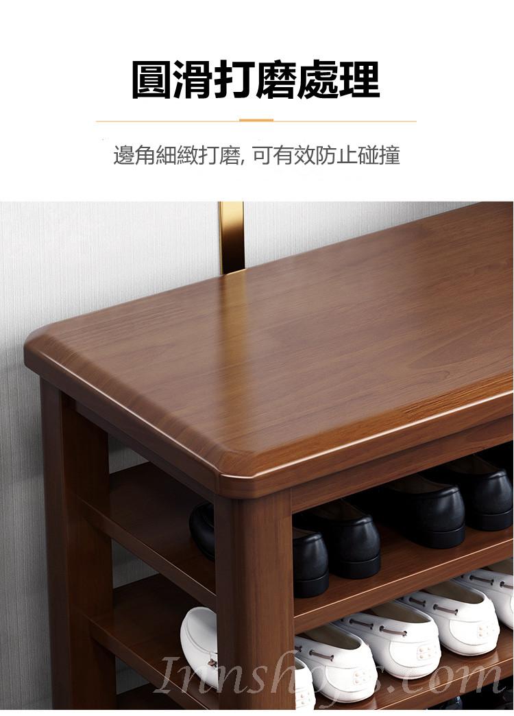 日式橡木系列學校傢俬換鞋凳 多層鞋架*60/80/100/120cm(IS6810)