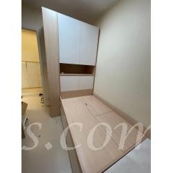 訂造傢俬 衣櫃床+窗台床+4櫃桶 *可自訂呎吋 (不包床褥) (IS7673)