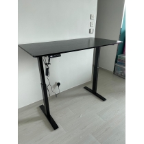 時尚學校傢俬簡約 電動智能升降辦公桌書枱 電腦枱書桌 100cm/120cm/140cm/160cm (IS7681)