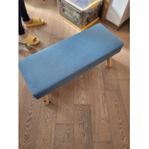 學校傢俬實木布藝換鞋凳梳妝凳床邊長椅子*84cm (IS7704)