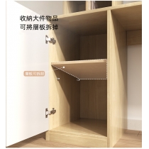 時尚 電腦桌 書桌書架組合120cm（IS8643）