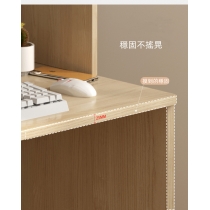 時尚 電腦桌 書桌書架組合120cm（IS8643）