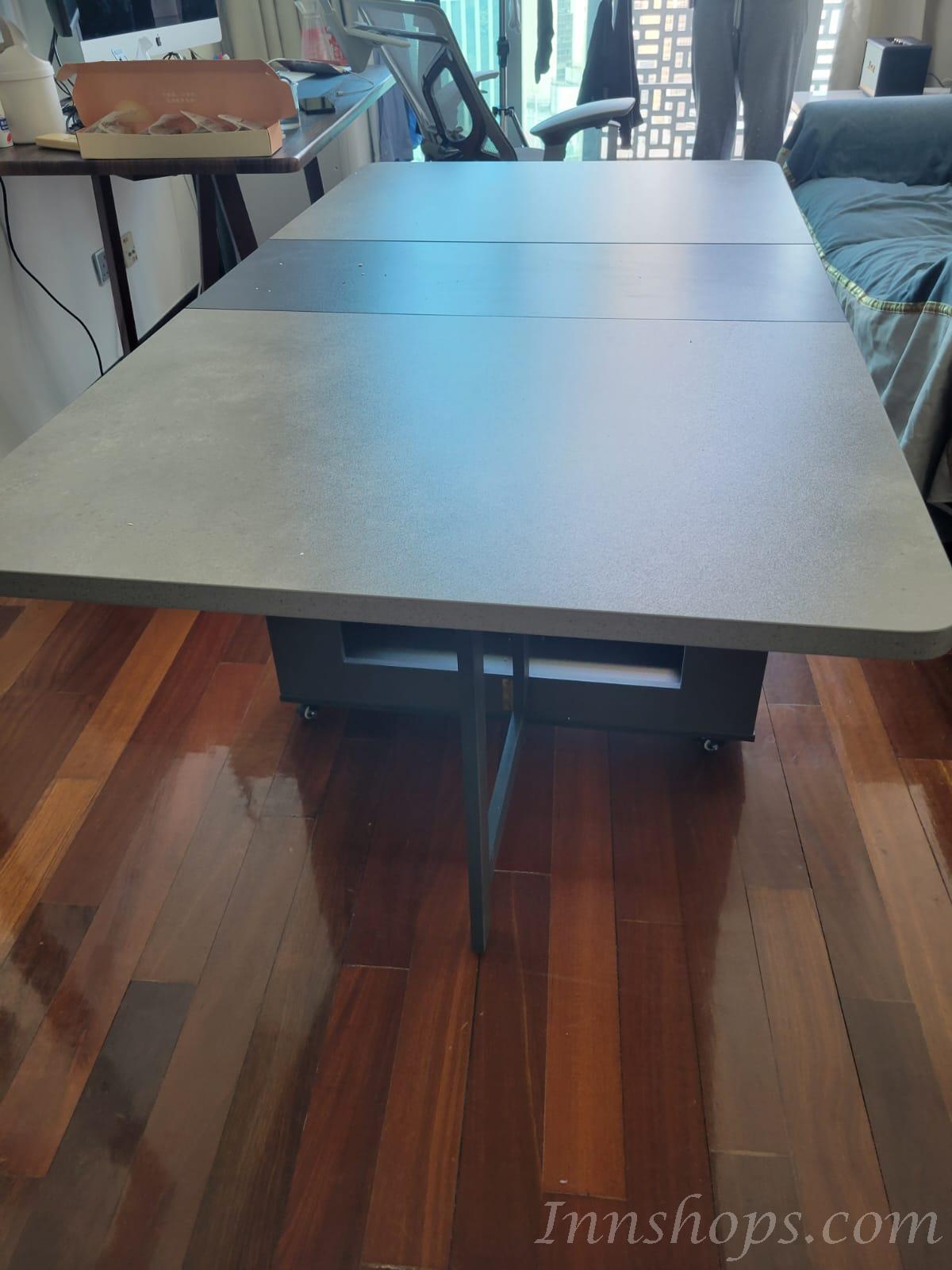  北歐摩登系列 折疊餐桌椅組合 現代簡約小戶型家用 多功能 可伸縮餐桌簡易飯桌 蝴蝶枱 *120cm/150cm/160cm  (IS7734)