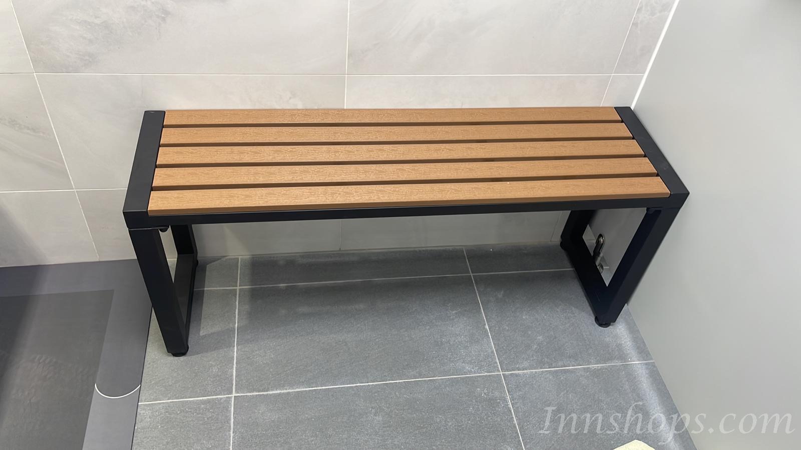 戶外學校家具庭院別墅 室外露天防曬桌子 餐桌椅*120cm/140cm（可自訂呎吋，歡迎查詢）(IS8279)