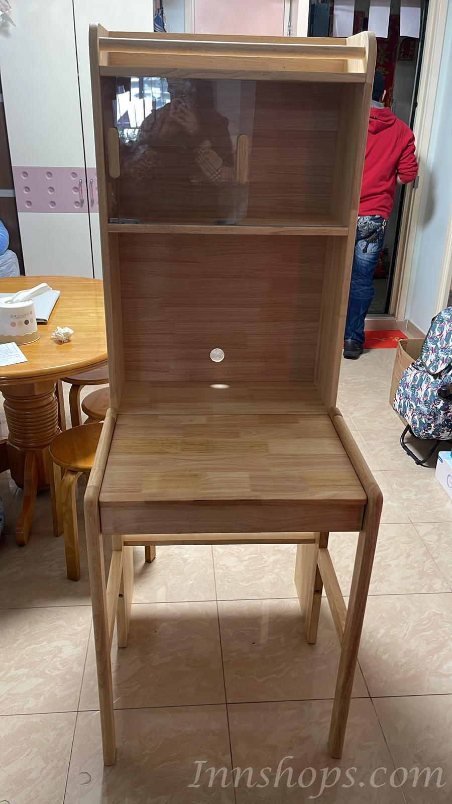 日式實木橡木系列 書桌電腦台*60/80cm (IS8383)