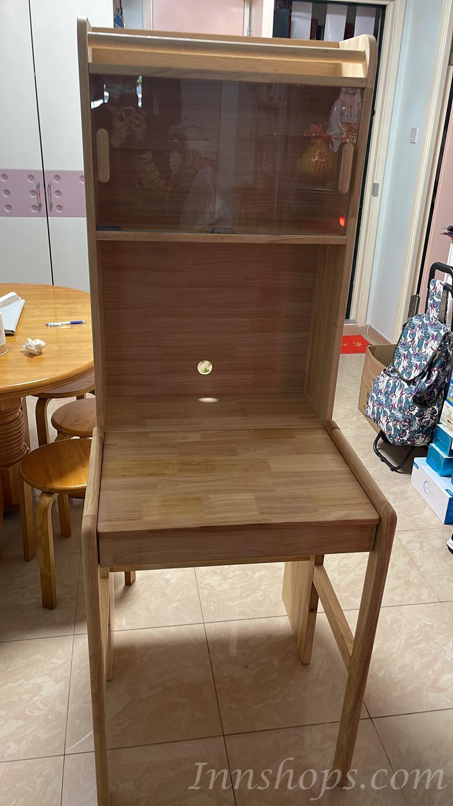 日式實木橡木系列 書桌電腦台*60/80cm (IS8383)