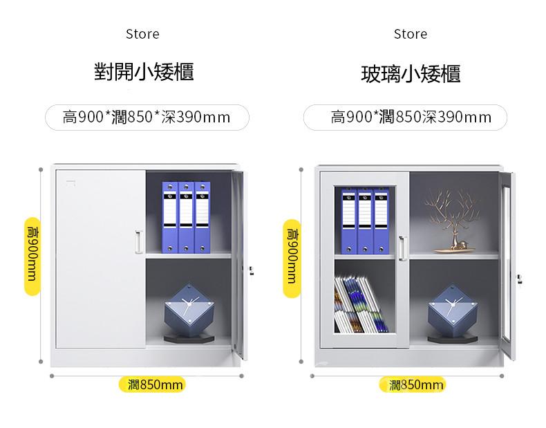 學校傢私辦公室文件櫃 收納資料檔案 帶鎖儲物櫃 (IS8673)
