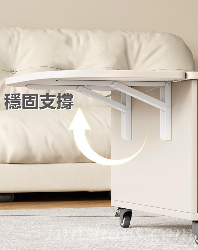 北歐格調 多功能儲物折疊茶几/小餐桌 60x60cm(IS8732)