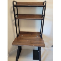 時尚學校傢俬 書台電腦桌 書桌連書架 80cm/100cm/120cm/140cm/160cm (IS7577)