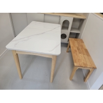 北歐實木黑胡桃木系列 餐桌長凳 床尾凳 110/120/130/140cm(IS8308)