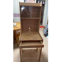 日式實木橡木系列 書桌電腦台*60/80cm (IS8383)