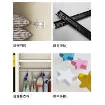 兒童皇國 學校傢私小型收納 儲物櫃 衣櫃 五斗櫃40/60/80 x 40 x 120/160/180cm (IS8724)
