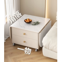 北歐格調 多功能儲物折疊茶几/小餐桌 60x60cm(IS8732)