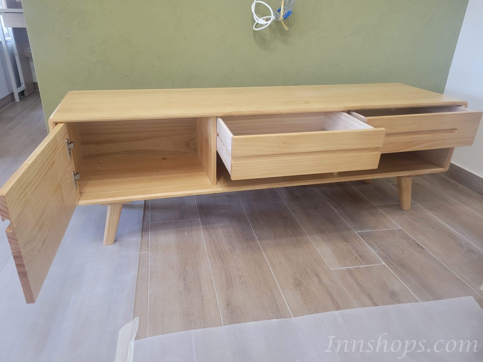 芬蘭松木系列 實木電視櫃 150cm/180cm/200cm  (IS6600)