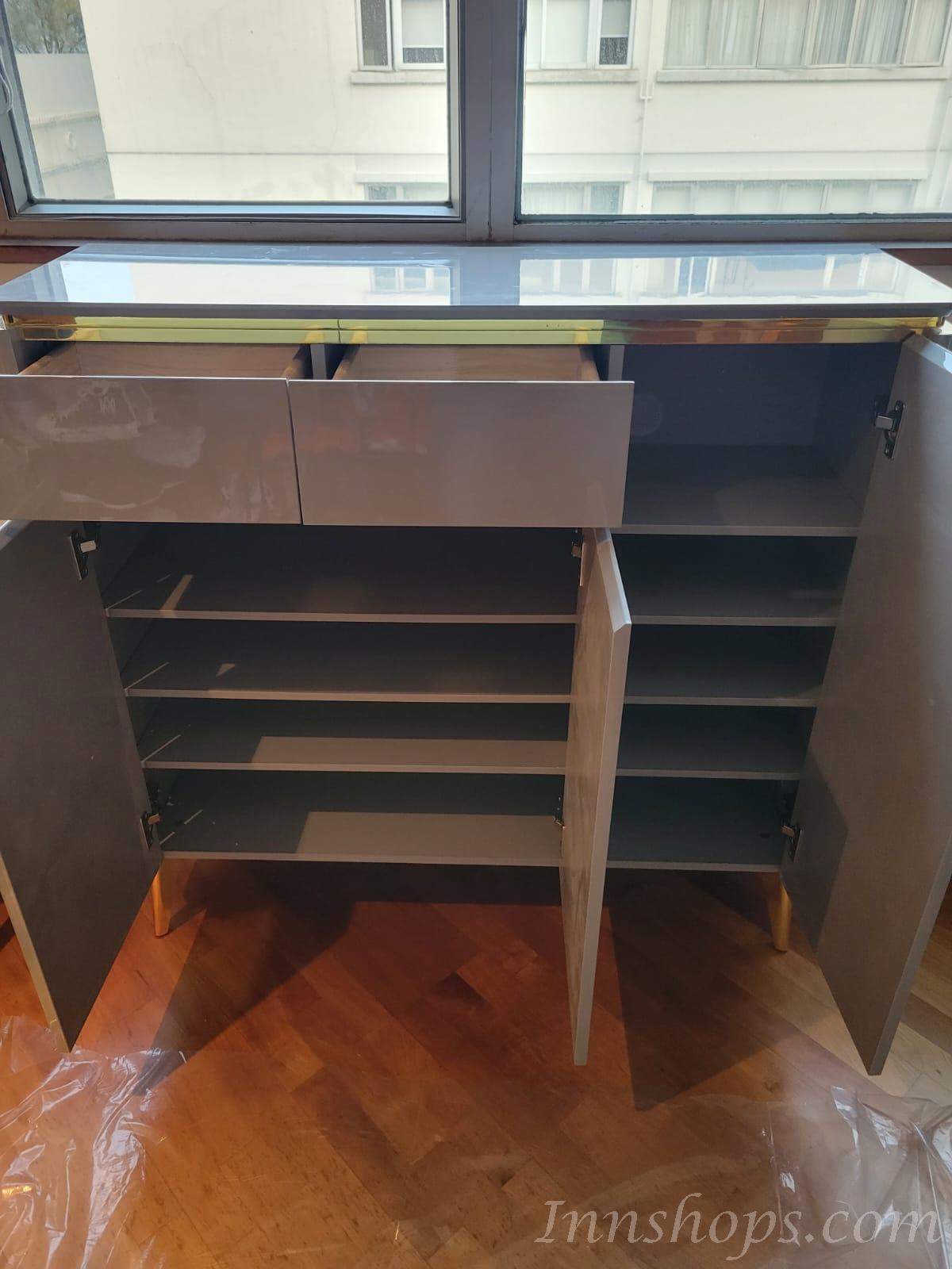 北歐系列三門鞋櫃 *105/120cm (IS7640)