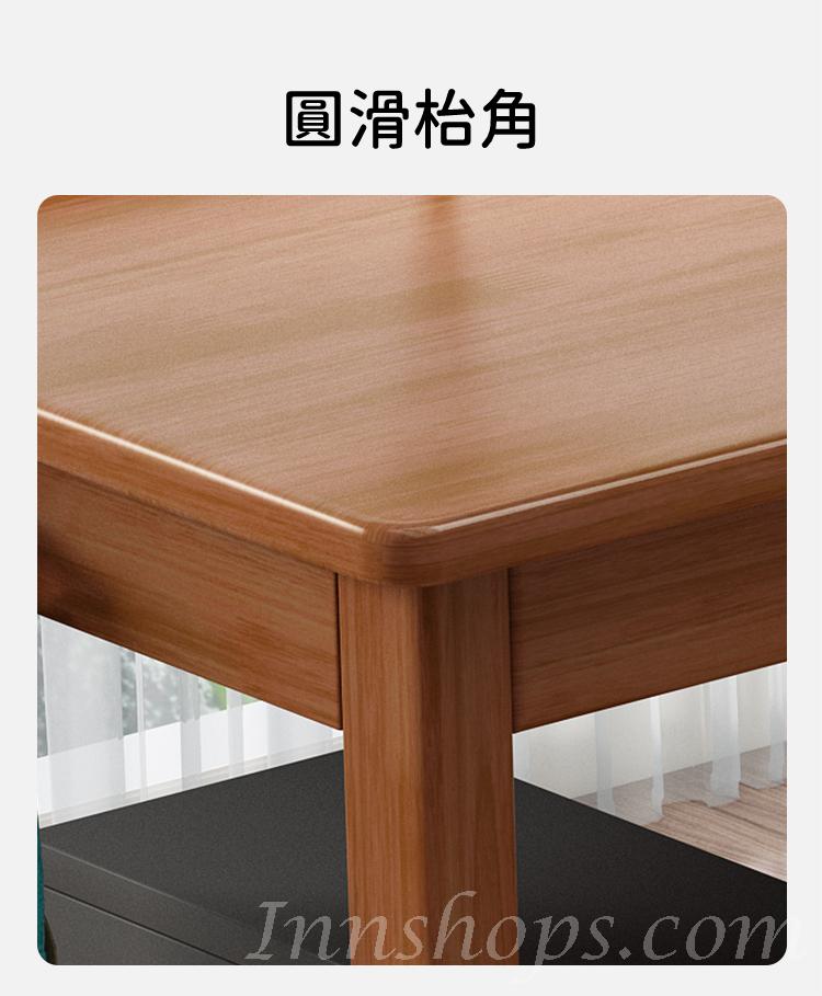 日式實木橡木 轉角書櫃 書枱椅 组合 125/145cm (IS8744)
