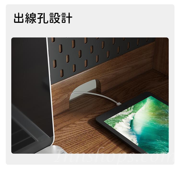 北歐實木白蠟木 書枱 電腦枱 100/120cm (IS8763)