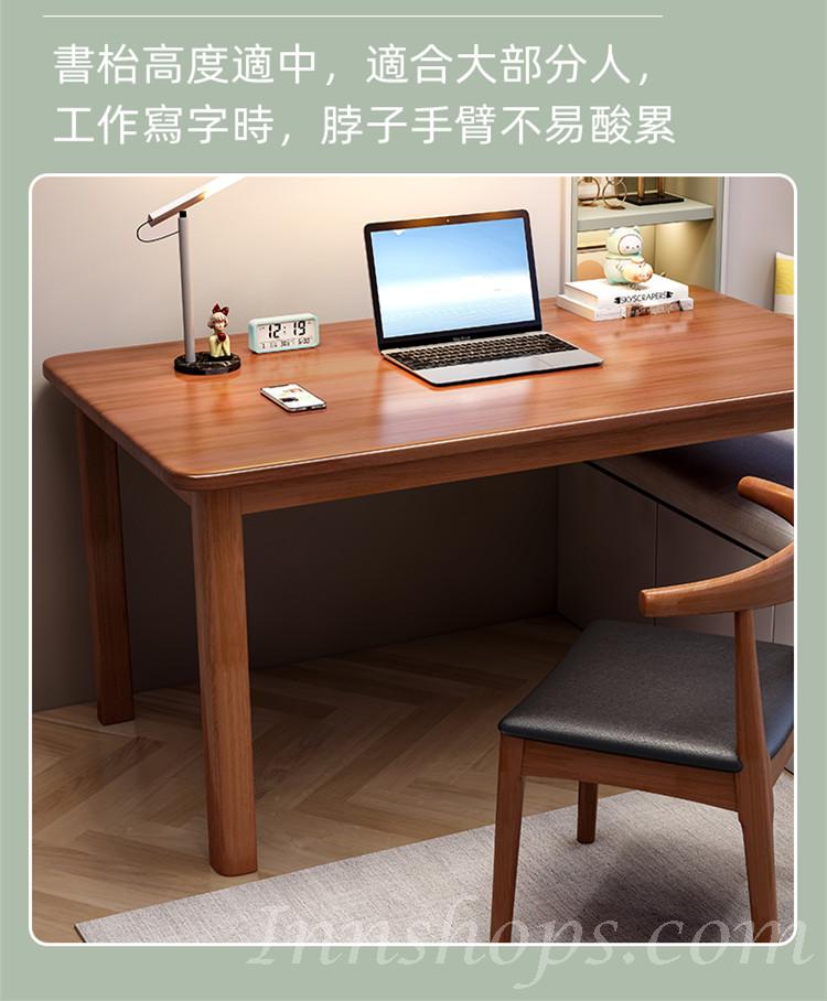 日式實木橡木系列 實木窗台書桌 高低台 80cm/100cm/120cm/140cm(IS8765)