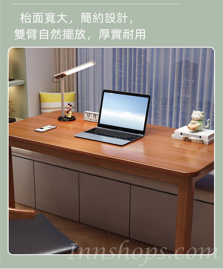 日式實木橡木系列 實木窗台書桌 高低台 80cm/100cm/120cm/140cm(IS8765)