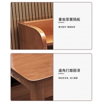 日式實木橡木系列 雙人 寫字 書枱 電腦枱160/180 cm (IS8747)