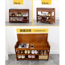 楠竹學校傢私換鞋凳  收納儲物凳*52/70/90cm (IS8752)