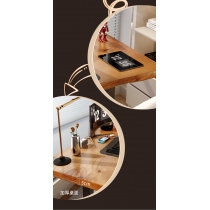 時尚原木智能電動升降桌 實木厚身書桌 站立式工作枱(不包括椅子)*100/120/140/160cm (IS8762)