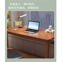 日式實木橡木系列 實木窗台書桌 高低台 80cm/100cm/120cm/140cm(IS8765)