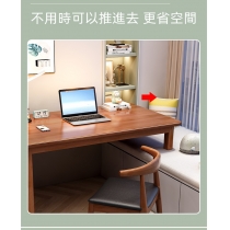 日式實木橡木系列 實木窗台書桌 高低台 80cm/100cm/120cm/140cm(IS8765)