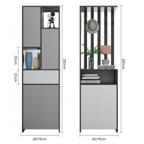 北歐小户型屏風櫃 玄關櫃 鞋櫃*60/70/100/120/140cm (IS8767)