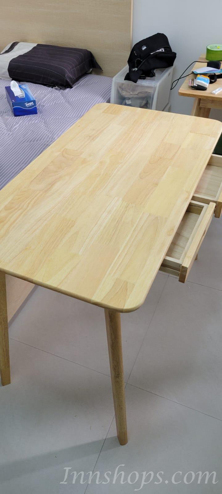 日式橡木系列書枱 80cm/100cm/120cm (IS6411)