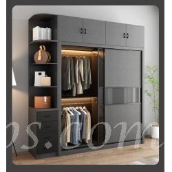 北歐品味系列 2門衣櫃 120cm/140cm/160cm/180cm (IS7479)