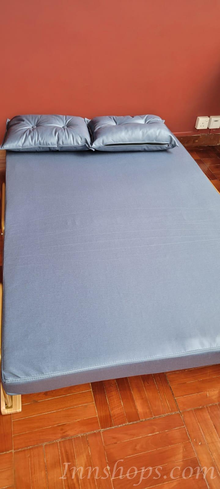 北歐梳化床可折疊兩用 單人雙人 小戶型客廳書房梳化椅68cm/80cm/100cm/120cm(IS8063)