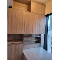 訂造衣櫃床及飾物柜+4櫃桶+床頭板 *可自定呎吋(不包床褥)(IS7455)