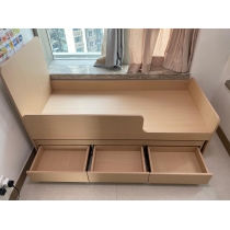 訂造傢俬子母床 *可自訂做呎吋及顔色 小朋友床 (不包床褥) (IS7656)