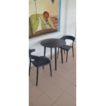 戶外學校家具室外休閒碳鋼桌 外擺餐桌椅子60cm/70cm/80cm/120cm/150cm(IS8327）