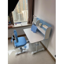 兒童皇國 學校家具 可升降 書台椅桌子套裝80cm（IS8467）