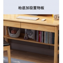 日式實木橡木 寫字枱 書枱 電腦枱60/70/80/100/120/140cm (IS8777)