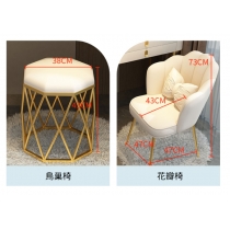 北歐 多功能 化妝 梳妝枱80/100/120cm (IS8802)