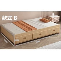 兒童皇國 實木松木 拖床/兒童床/小朋友床 5個款式(IS8823)