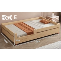 兒童皇國 實木松木 拖床/兒童床/小朋友床 5個款式(IS8823)