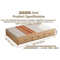 兒童皇國 實木松木 拖床/兒童床/小朋友床 5個款式(IS8823)