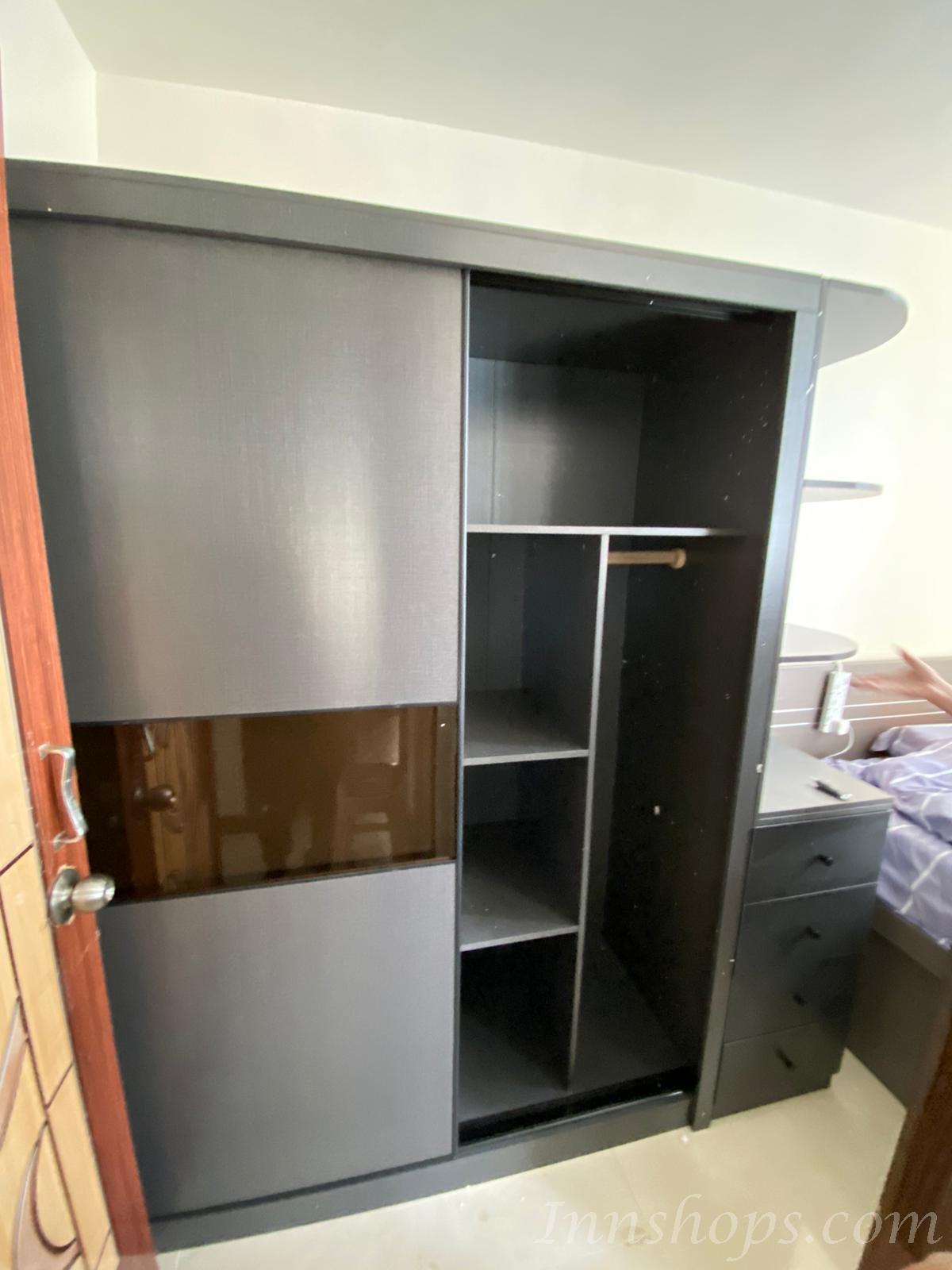 北歐品味系列 2門衣櫃 120cm/140cm/160cm/180cm (IS7479)
