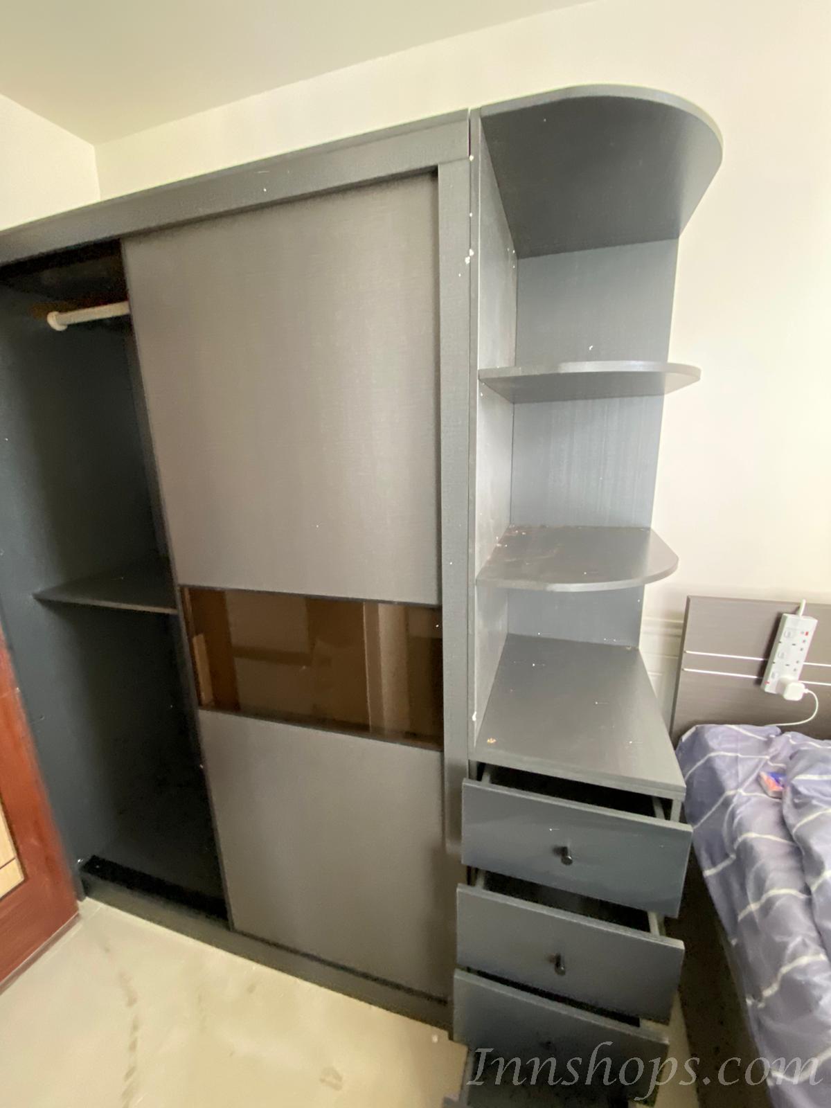 北歐品味系列 2門衣櫃 120cm/140cm/160cm/180cm (IS7479)