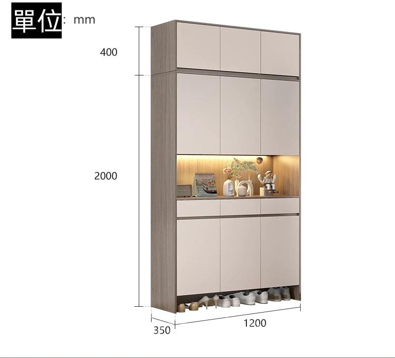 北歐格調 大容量鞋櫃 屏風櫃坐凳 玄關櫃 80cm/120cm/160cm(IS8833)