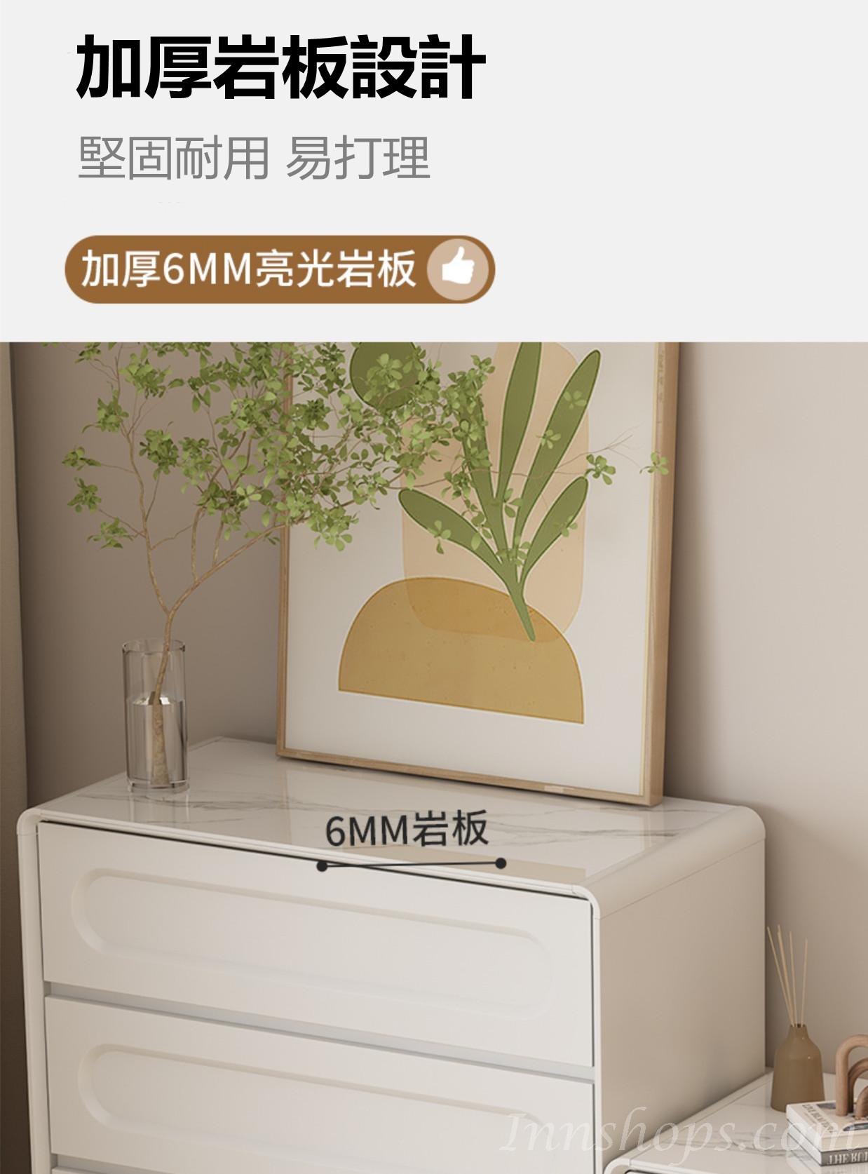 田園純白.象牙白系列 烤漆儲物櫃 收纳櫃 (IS8837)