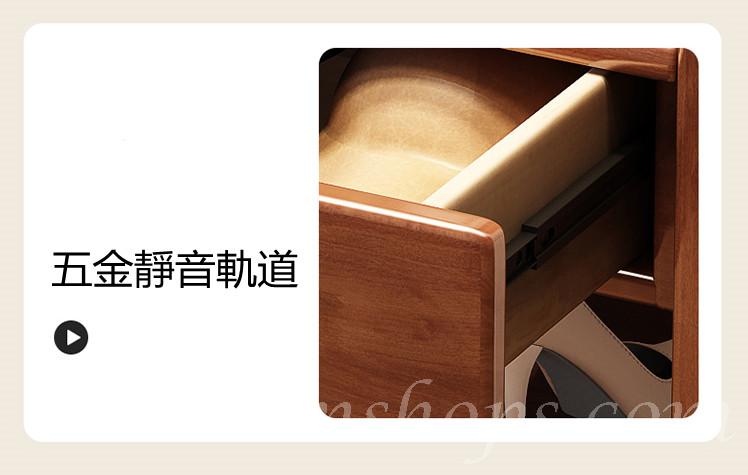 (陳列品一個 $799)  日式實木橡 可移動實木掛衣架全身鏡衣櫃*80/100/120cm (IS8883)