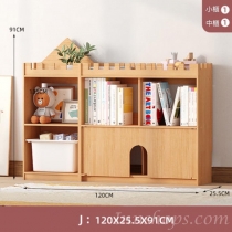 芬蘭全實木松木系列 學校家具創意 城堡書架置物架 兒童書櫃 40/80cm (IS8073)
